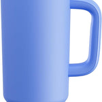 40 oz Tumbler with Handle and Straw: Stainless Steel Insulated Tumbler Keeps Cold for 24 Hours, Leakproof Travel Cup Fits in Cup Holder and BPA-Free, Cotton Candy