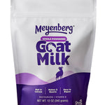 Meyenberg Whole Powdered Goat Milk, 12oz pouch, Kosher, Gluten FreeVitamin D, 1pk