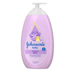 Johnson's Baby Bedtime Lotion, Soothing NaturalCalm Aromas, Gentle Nighttime Baby Lotion, Helps Relax & Soothe, Hydrating, No added Parabens & Dyes, 27.1 fl. oz