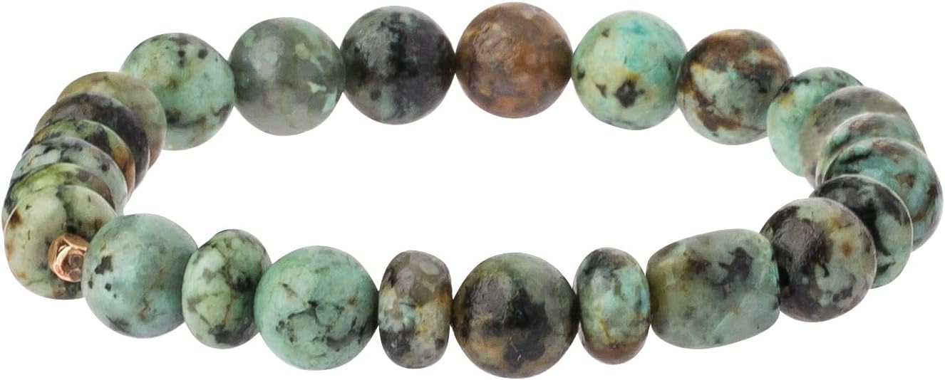 Scout Curated Wears - Stone Stacking Bracelet - African Turquoise