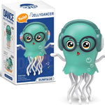 Dancing Jellyfish Baby Toy, Crawling Jellyfish Tummy Time Toy, Magic Dancing Music Crawling Toys for 3 4 5 6 7 8 Year Old Kids Boy Girl Birthday Gifts, Interactive Relax for Office Desk