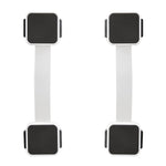 Munchkin® Xtraguard™ Child Safety Cabinet Locks, Double Locking Latches for Babyproofing Appliances, Toilets and More, 2 Count