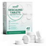 GROWNSY Descaling Tablets for Bottle Warmer & Sterilizer, Daily Essential Descaler, Cleaner for Baby Food Makers, Deep Limescale & Odor Removal, Performance Care, 40 Count (1-Year Supply)