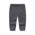 Unisex Newborn Baby Cotton 3-Pack Pants Embroidery Pringting Casual Leggings 0-24 Months for Boys and Girls