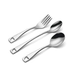 Oneida Little Love 3 Piece Baby Set, silver