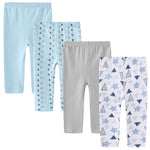Chamie Unisex Newborn Baby Organic Cotton Printing Pants for 0-24 Months Boys and Girls