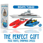 SplashEZ Bath Toy Boats for Toddlers, Mold Free Boat Bath Toys for Kids & Toddlers, No Hole for Water Floating Ships for Bathtub, Pool, Shower for Boys & Girls, 3-Pack: Jet Ski Yacht Catamaran