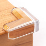 8 Pack Corner Protector for Baby, Clear Furniture Corner Guard & Edge Safety Bumpers for Table Edges & Sharp Corners - Baby Proofing (L Shape)