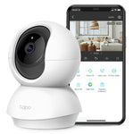 TP-Link Tapo 2K Pan/Tilt Security Camera for Baby Monitor, Pet Camera w/ Motion Detection and Tracking, 2-Way Audio, Night Vision, Cloud & SD Card Storage, Works w/ Alexa & Google Home (Tapo C210)