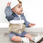 MERSARIPHY Toddler Boy Hoodies Baby Boy Jacket Lightweight Pocket Zip Up Hooded Jackets Baby Fall Winter Outwear (Blue, 6-12 Months)