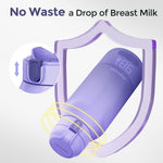 Momcozy Portable Milk Warmer for Travel – Dual Heating Modes for Breast Milk & Water, Portable Bottle Warmer with Fast Heating & Long Battery Life, 17 Ounces Large Capacity, Purple