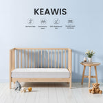 KEAWIS Memory Foam Crib & Toddler Mattress: Dual-Sided Soft Cribs mattresses for Waterproof - 52" x 27.6" x 5" - Breathable - Bamboo Toddler Bed Mattress Fits Baby and Kids