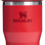 STANLEY IceFlow Stainless Steel Tumbler with Straw - Vacuum Insulated Water Bottle for Home, Office or Car - Reusable Cup with Straw Leak Resistant Flip - Cold for 12 Hours or Iced for 2 Days (Cream)