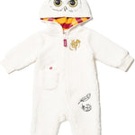 Harry Potter Hedwig Owl Baby Zip Up Costume Coverall Newborn to Infant