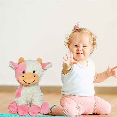 9" Cow Stuffed Animals Plush Doll Kids Boys Girls Animal