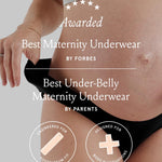 Bodily Under the Belly Panty, Low-Rise Maternity, Postpartum & Pregnancy Underwear, Soft, Stretchy & Comfortable for Transformations of Pregnancy, (Medium)
