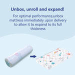 Letmxiu Premium 5" Crib Mattress and Toddler Mattress, Dual-Sided and Firm, Hypoallergenic Crib Mattress, Fits Standard Crib and Toddler Bed