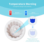 Hantaiwan Inflatable Baby Bath Seat for Sitting Up XL, Inflatable Soft Tub for 24-36 Months, Anti - Collision with Temperature Sensing, Portable Toddler Bath Support for Home & Travel