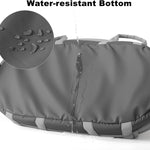 SUNVENO Portable Hand Held Bassinet for Baby with Canopy, Foldable Hand-Held Travel Cradle, 6 Carry Handles, Breathable Mesh, Water-Resistant Bottom, Indoor & Outdoor Baby Travel Bed