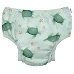 green sprouts Eco Snap Swim Diaper with Gussets - Light Sage Turtle - 18mo