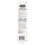 GUM Tongue Cleaner - Dual Action Soft Bristled Tongue Brush with Tongue Scraper for Better Oral Hygiene - Bad Breath Treatment (Pack of 3)