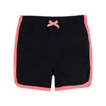 Hudson Baby Unisex Baby and Toddler Shorts Bottoms 4-Pack, Coral, 3-6 Months