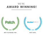 Delta Children MySize Kids Double-Sided Storage Easel -Ideal for Arts & Crafts, Drawing, Homeschooling and More, Bianca White