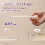 Lansinoh Breastmilk Storage Bags, 100 Count, Baby Essentials, Fast Freeze & Thaw Breast Milk Bags for Baby Bottle Feeding, Superior Strength & Stretch, 6 Ounce