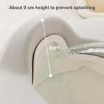 Bebamour Potty Training Toilet 3 in 1 Multi-Functional Potty Seat Detachable Baby Potty Step Stool Anti-Slip Stable Potty Training Toilet with 100 Pack Trash Bags for Baby Toddler Kids(Grey)