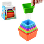 Cosaway Baby Stacking Nesting Cups Toy, Montessori Toys for Toddlers 6+ Months