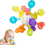 Baby Montessori Sensory Toys for 0-6 6-12 Months, Baby Teether Teething Toys for Babies 0 3 6 9 12 18 Months, Newborn Infant Learning Developmental Toys Gifts for 1 2 Year Old Boys Girls