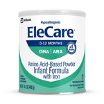 EleCare Hypoallergenic Amino Acid-Based Infant Formula, Complete Nutrition for Food Allergies and GI Conditions, Amino Acid-Based Baby Formula Powder, 14.1-oz Can