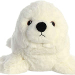 Aurora® Responsibly Made Eco Nation™ Seal Stuffed Animal - Ideal for Playtime Adventures - Perfect for Birthdays or Just Because - White 12 Inches