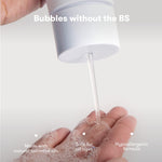 Frida Baby Unscented Fragrance-Free Bubble Bath + Body Wash, Oat & Chamomile Toddler & Baby Body Wash for Sensitive Skin, Dermatologist Tested, Tear-Free, Hypoallergenic, Safe for Skin, 10oz