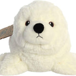 Aurora® Responsibly Made Eco Nation™ Seal Stuffed Animal - Ideal for Playtime Adventures - Perfect for Birthdays or Just Because - White 12 Inches