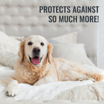 DMI Waterproof Mattress Protector and Mattress Cover, Encased Zippered Fit, Twin, Packaging may vary