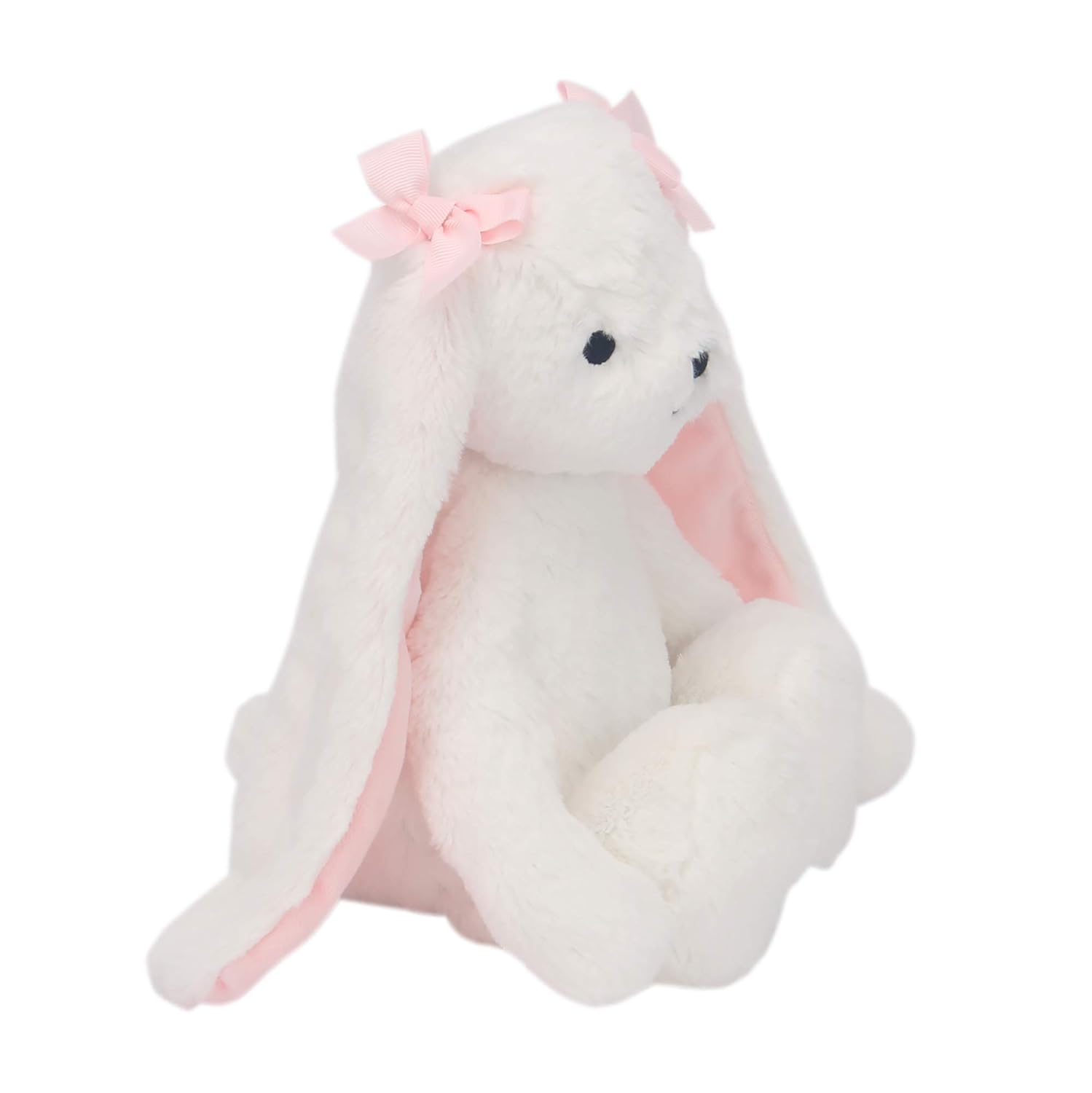 Bedtime Originals Blossom Plush Bunny Stuffed Animal Toy Plushie - Snowflake