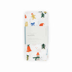 Little Unicorn Premium Cotton Swaddle Baby Blanket | Breathable Fabric | for swaddling, Play, Nursing & More (Christmas Time)