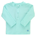 RUGGEDBUTTS Spun Sugar Long Sleeve Logo Rash Guard - 18-24m