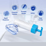 Choking Rescue Device, FSA or HSA Eligible, Portable Airway Suction Rescue Device, H.Tavel Anti Choking Device, Choking First Aid Device for Kids and Adults