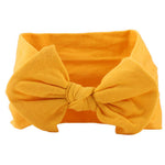 JOYOYO 16 Colors Soft Wide Turban Baby Headbands with 4.5 inches Hair Bow Headwraps for Baby Girls Infants Newborn Hair Accessories Toddlers Kids and Children