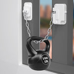 KIZZHISI Cabinet Locks for Babies (2 Pack), Heavy Refrigerator Lock, for Fridge, Cabinets, Drawers, Dishwasher, Toilet, Window and Child Locks for Cabinets, Strong non-marking Adhesive No Drilling