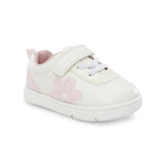 Carter's baby girls Morgan-gp First Walker Shoe, White, 2.5 Infant US