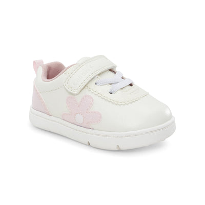 Carter's Every Step Girls Morgan-Gp First Walker Shoe, White