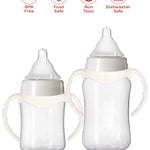 4 Pack Baby Bottle Handles for Evenflo Wide Neck 5oz & 9oz Baby Bottle, Bottle Holder for Newborn