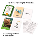 Award-Winning Flash Cards for Preschool & Kindergarten – 5-Deck Set, 180 Jumbo Cards – Learn Alphabet, Numbers, Colors, Shapes, First Words, Opposites & Rhyming – for Kids Ages 2–5