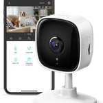 TP-Link Tapo 1080P Indoor Security Camera for Baby Monitor, Dog Camera w/Motion Detection, 2-Way Audio Siren, Night Vision, Cloud & SD Card Storage, Works w/Alexa & Google Home (Tapo C100)