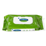 Medline FitRight Aloe Personal Cleansing Cloth Wipes, Scented, Pack of 48, 8 x 10 inch Adult Large Incontinence Wipes