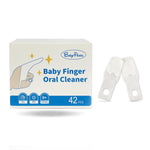 BabyPearl Baby Tongue Cleaner Newborn Baby Finger Toothbrush, 42 Count Disposable Wet and Dry Use Baby Mouth Cleaner, Baby Oral Cleaner Clean 0-36 Months Toddler Teeth, Gums, Tongue Coating
