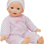 11 inch Soft Body Boy Baby Doll in Gift Box - Doll Pacifier Included -Toy Dolls for Boys and Toddlers (Caucasian)